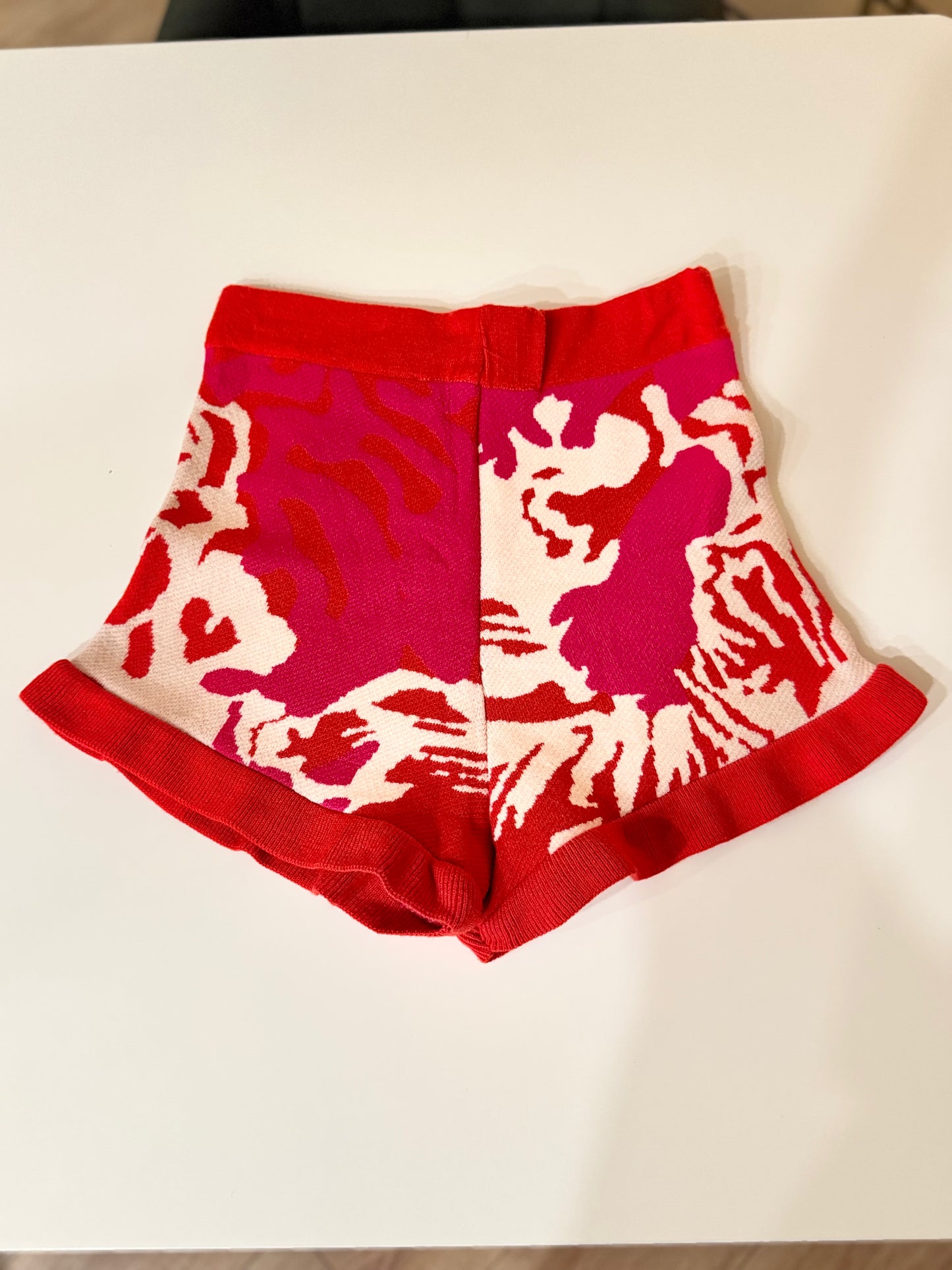 Shorts pink and red - Size S