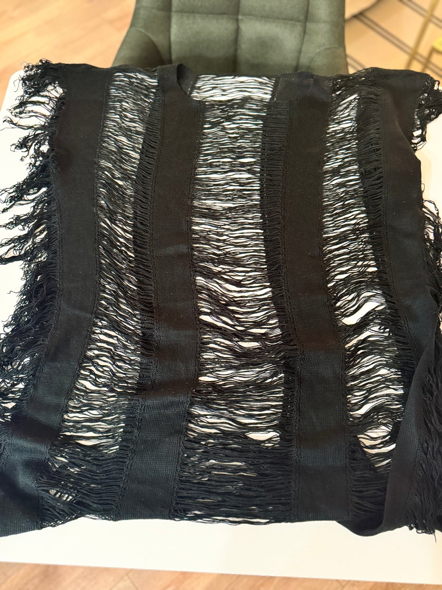 Beach cover up black - Onesize