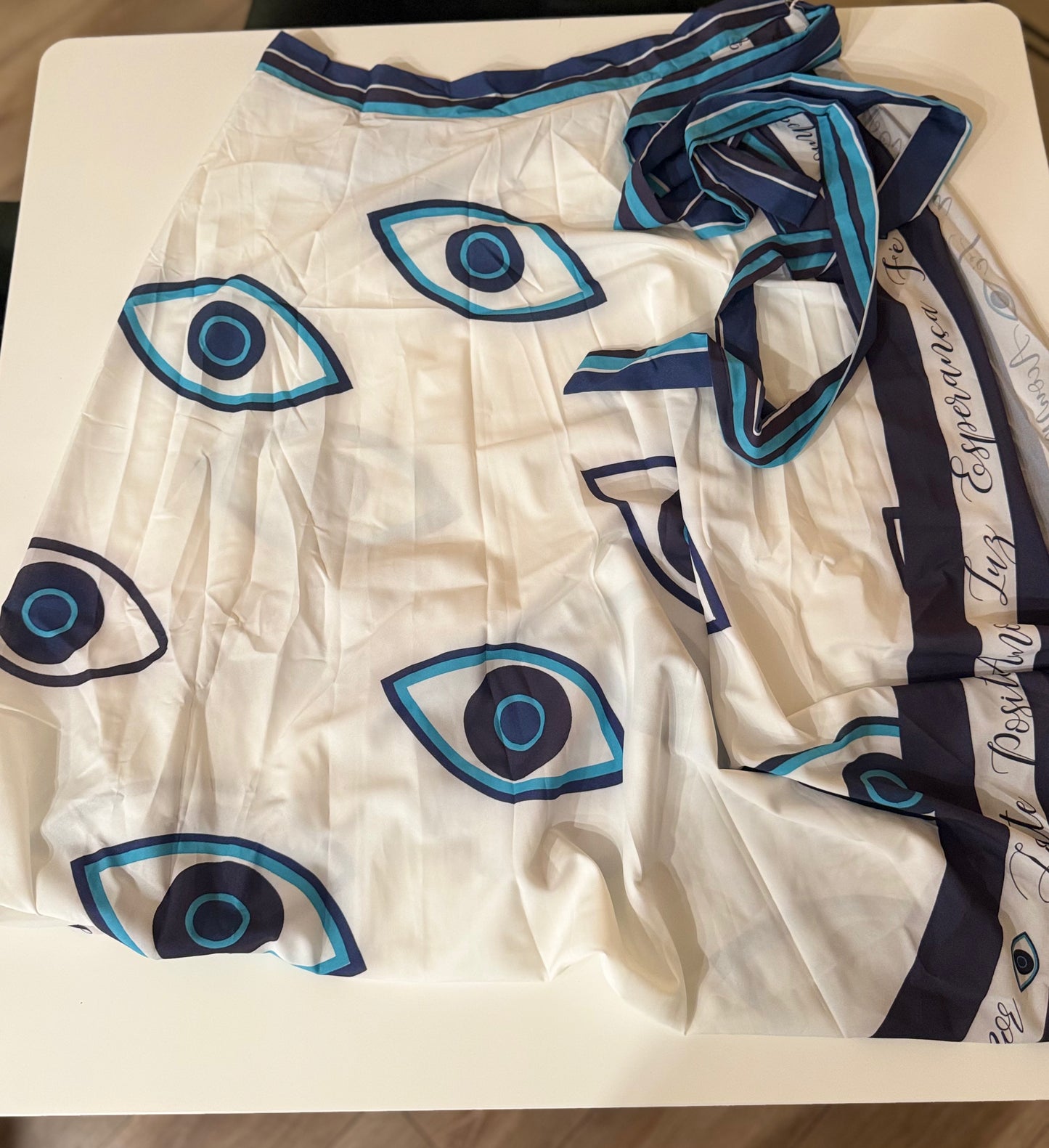 Beach cover up Turkish eye