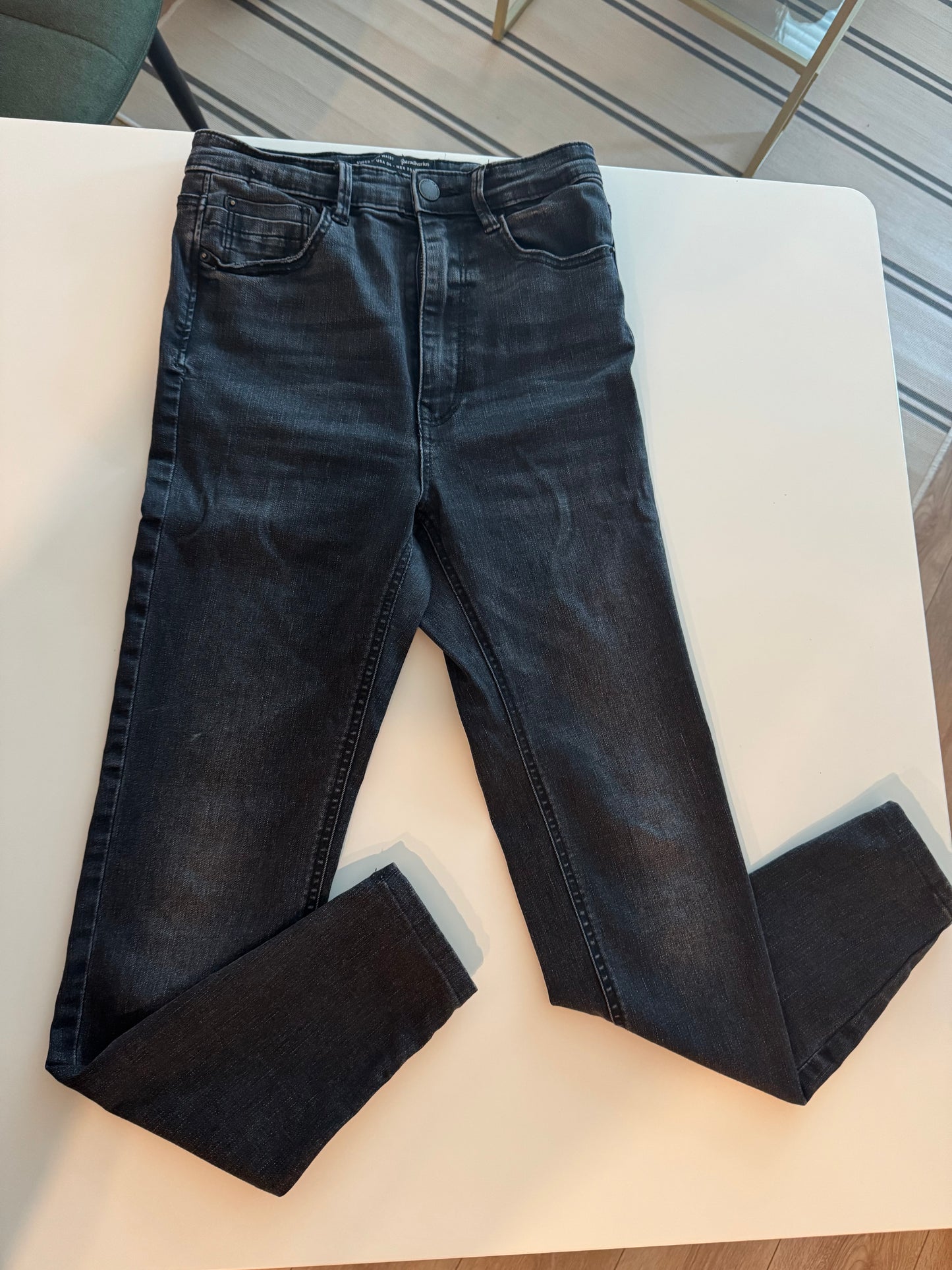 Jeans washed black - Size 4