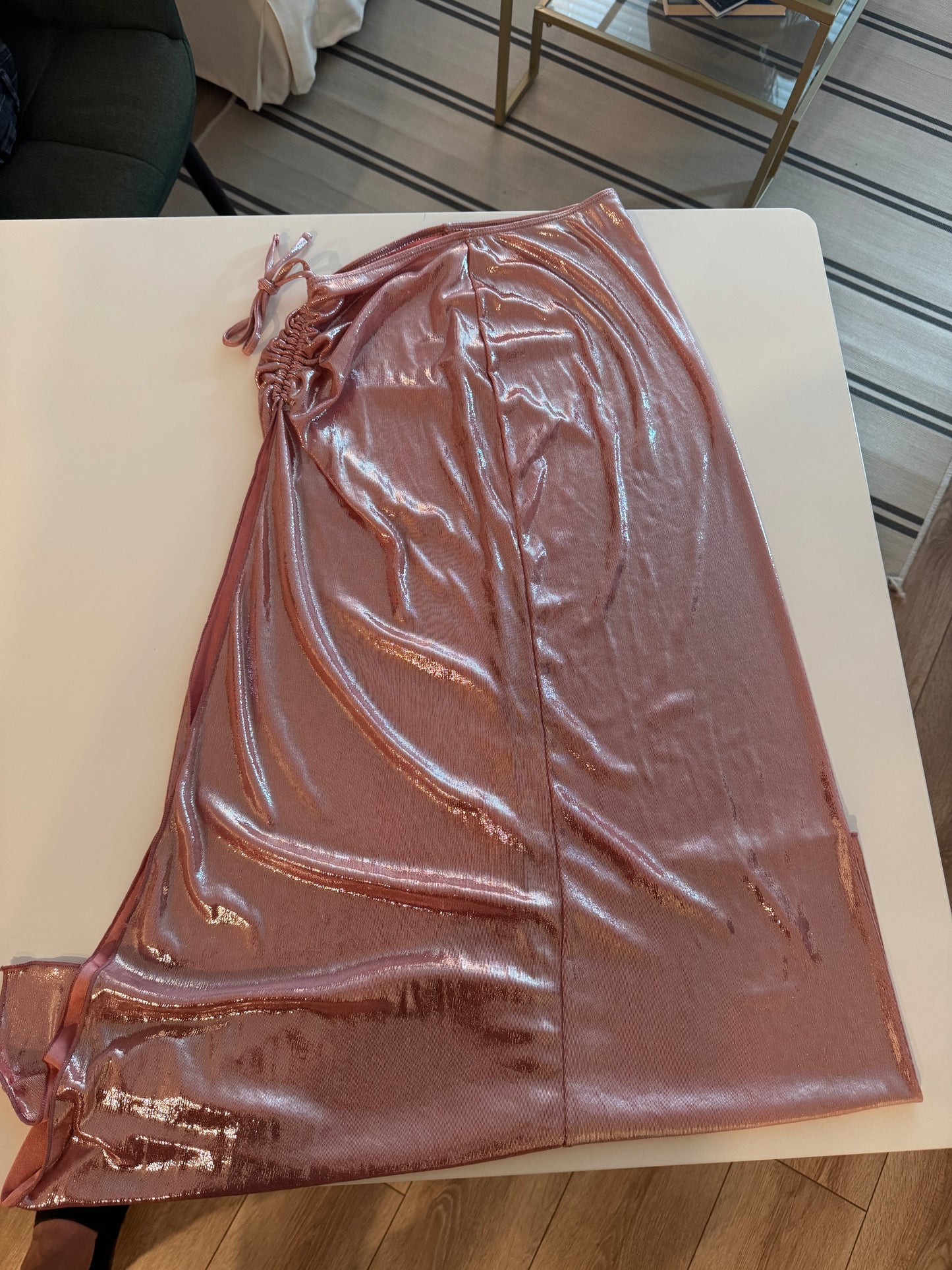 Skirt beach metal pink - Size M