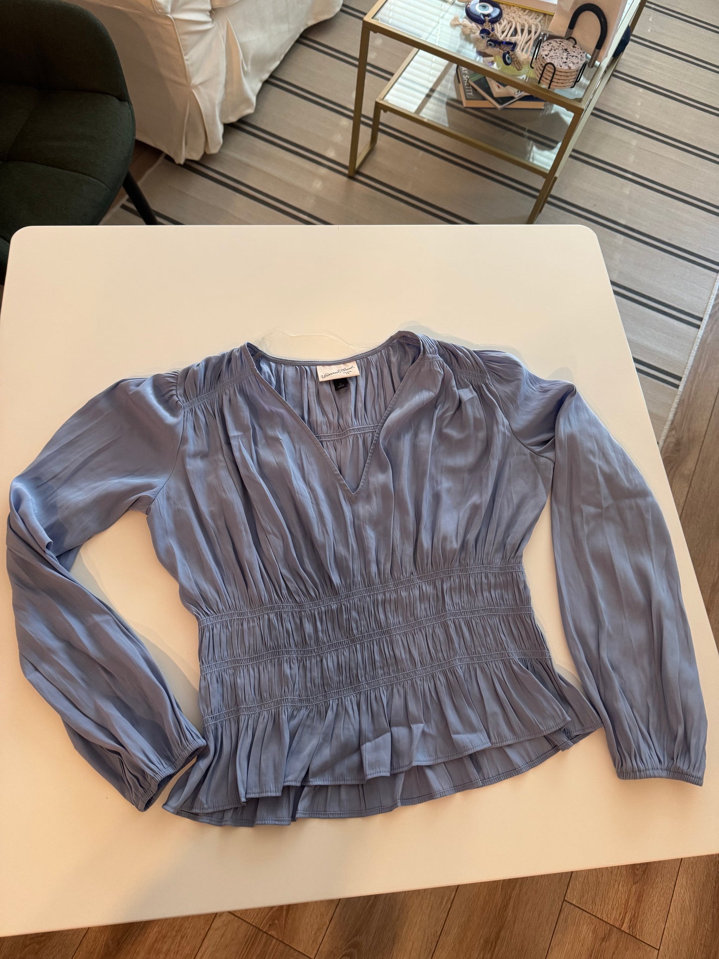 Light blue long sleeve shirt - Size S