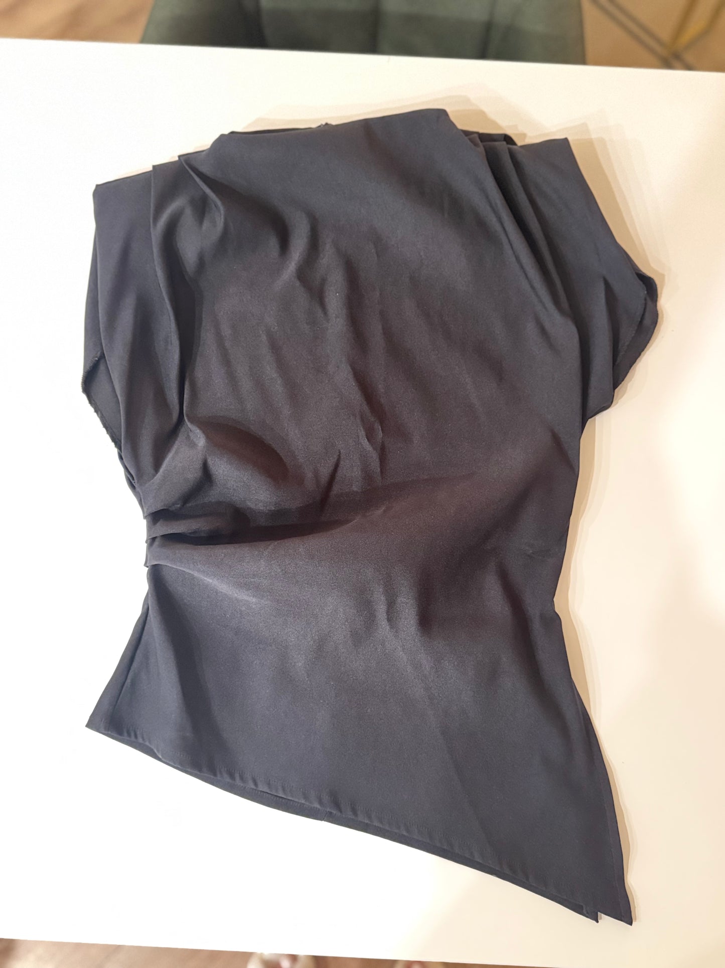Shirt with shoulder pads Zara black - Size S