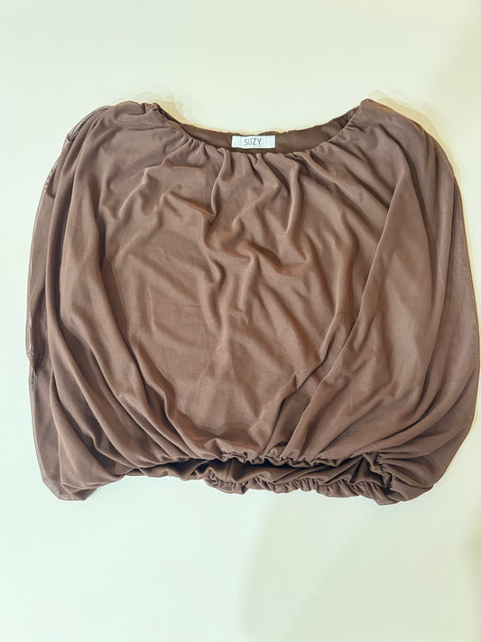 Shirt Suzy brown - size S