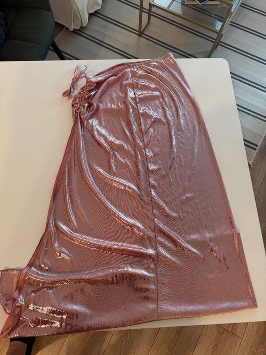 Skirt beach metal pink - Size M