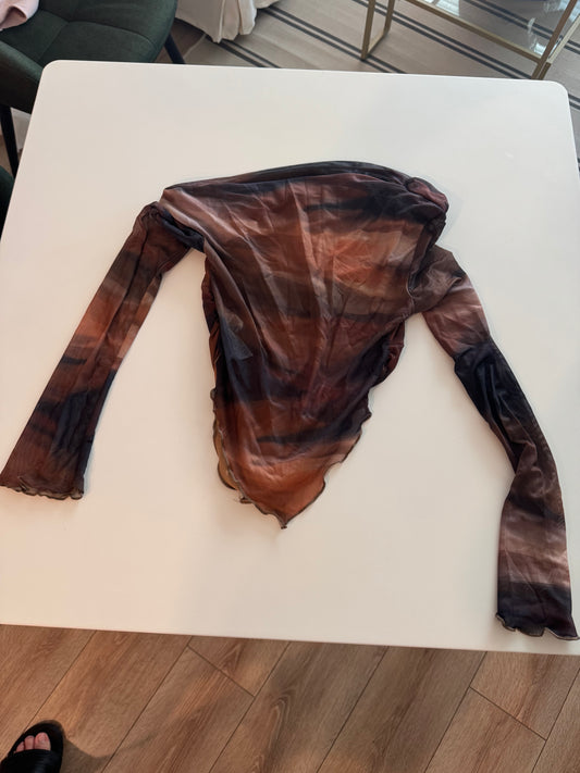 Shirt long sleeve dye - Size XS