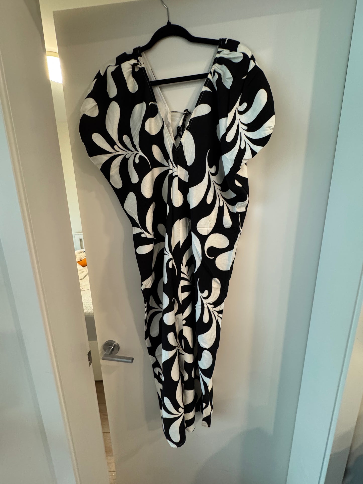 Dress black and white summer - Size 4