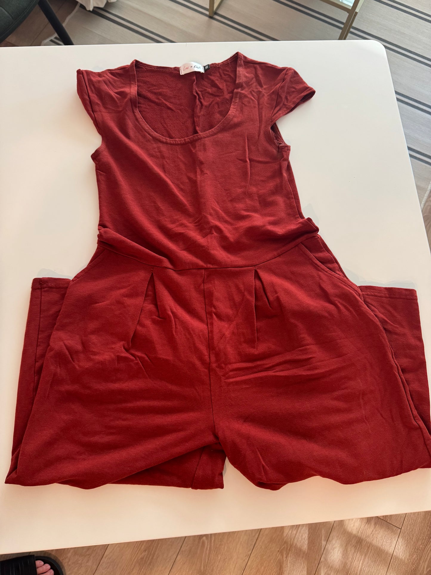 Romper red - Size XS