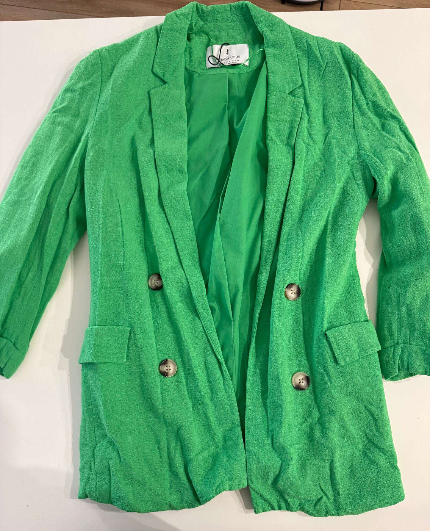 Blazer Green Stradivarius Size S
