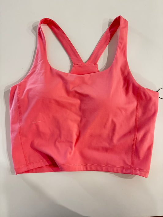 Pink Sport Bra Size L