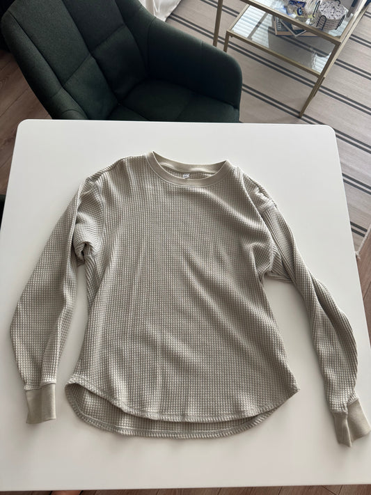 Green long sleeve shirt - Size XS