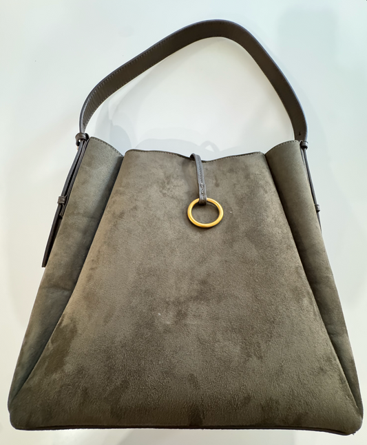 Purse Green zara